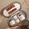 Travel high-end tea set outdoor creative ancient rhyme teapot