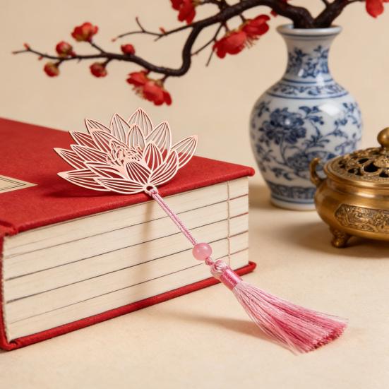 Metall Lesezeichen Chinesischer Klassischer Stil Ausgestanzt Lesezeichen Elegantes Geschenk für Lehrer Leser Buchliebhaber Party Dekoration Zubehör