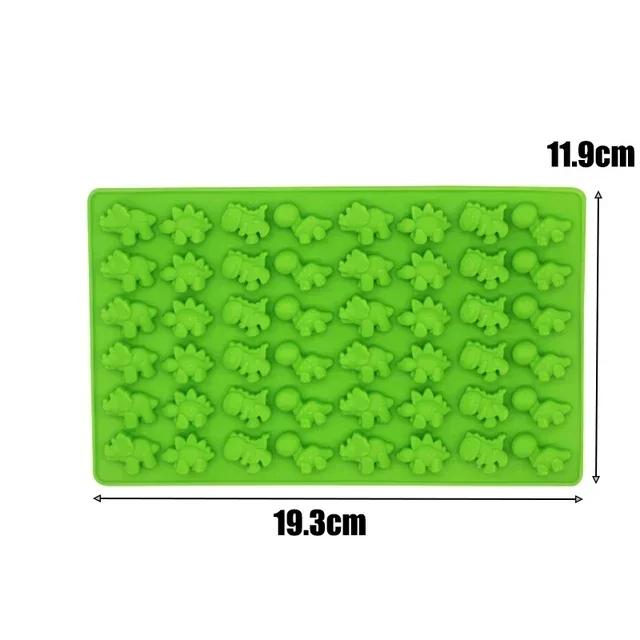 Gummy Bear Molds Silicone Mini Chocolate Candy Mold Including Dinosaur Bear Hearts Donut Fruit Shape Candy Silicone Moulds