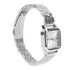Women Quartz Watch Alloy Steel Strap Stylish Waterproof Ladies Square Wrist Watch for Daily Life