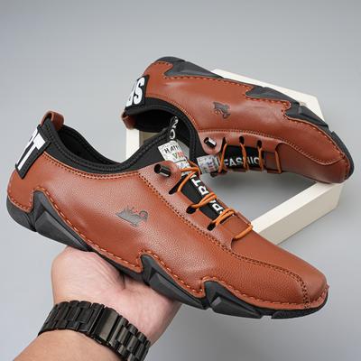 Herren Sneakers Mode Leder Schuhe Luxus Marke 2024 Hohe Qualität Sommer 2024 Loafer Schuhe männer Tennis Schuhe Freies verschiffen