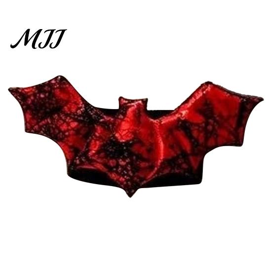 Bat Shape Window Drapes Holders Halloween Curtain Tieback, Glossy Holder, Gothic Haunted House Theme Party Supplies Drapery Holdback for Home
