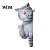Easy Installation Wall Art 3D Cat Light Switch Sticker, Decorative Resin Plate Cover, Cute Animal Double Socket Guard Stickers, Peel And Stick