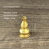 1Pcs Portable Incense Burner Multi Purpose Water Drop Shape Brass Incense Holder Home Office Teahouse Zen Ornament Supplies
