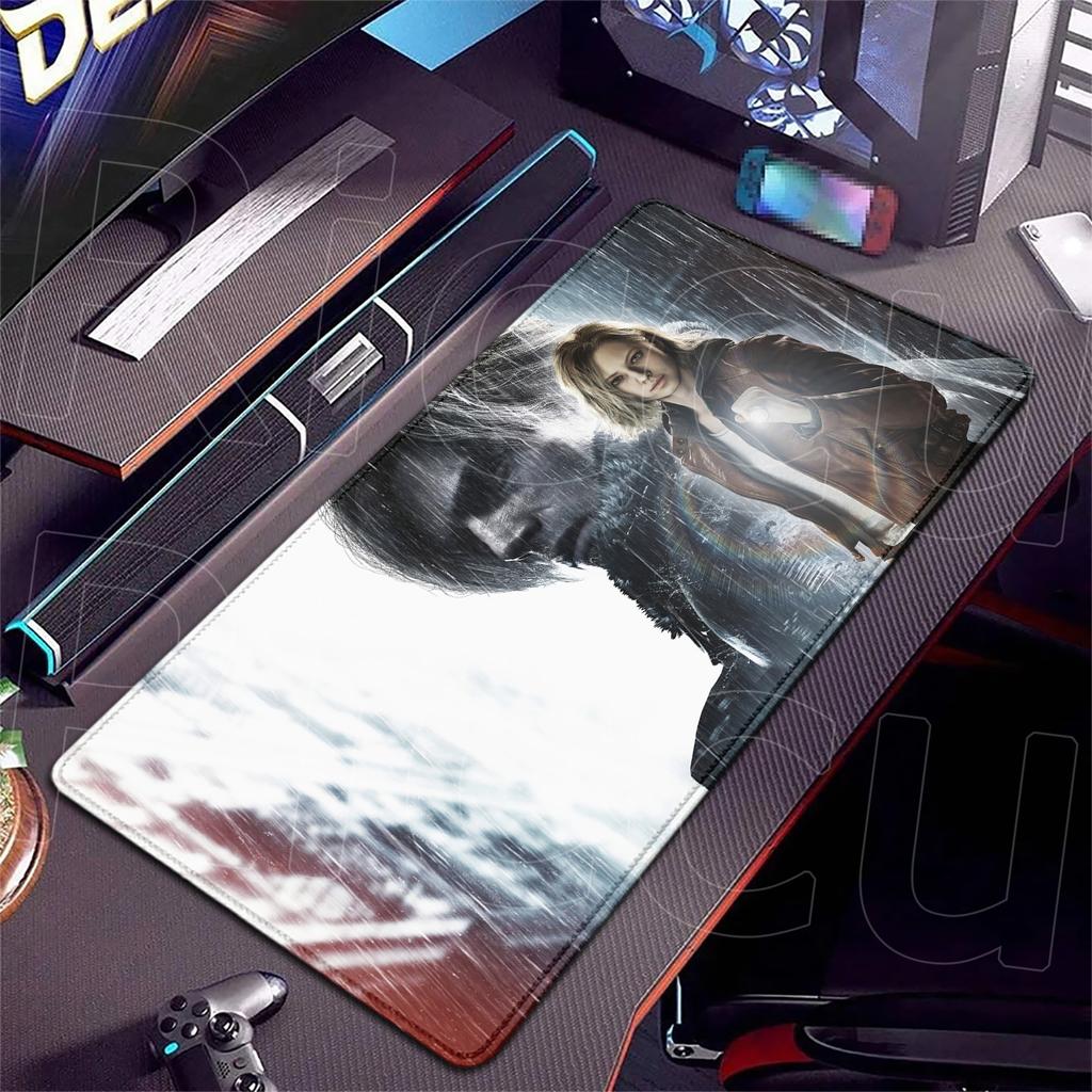 XXL HD Resident Evil Requiem Mouse Pad Rug Expand Desk Mat Large Non-slip Keyboard Ergonomic Office Rubber PC Accessories carpet