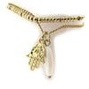 Les Trésors De Lily [J8957] - Fancy Bracelet 'Kilimanjaro' Fatma Black Gold