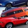 Car 3D Metal Badges Fender Side Stickers Running Horse Styling