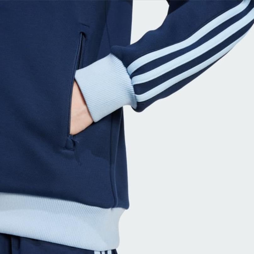 Adidas Originals FW24 Jacket Japan Version Unisex Blue JC6354-