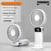 2026 Model Handheld Mini Fan: Rechargeable, Ultra-Quiet, Portable Desk Accessory
