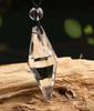 Natural Crystal Pendant with Smoky Quartz, Amethyst, Brown Quartz, Obsidian, Tiger's Eye, and White Crystal