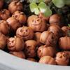20pcs Resin Mini Fake Simulation Pumpkin Scary Halloween Ornaments  Garden