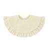 Cute Ruffle Edge Baby Bibs Kids Feeding Anti Dirty Bibs Infant Burp Cloths Newborn Fashion Pure Cotton Feeding Set Accessories
