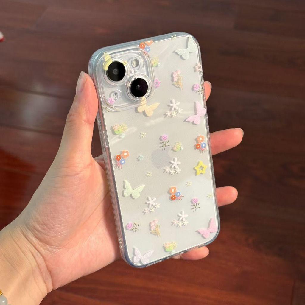 Floral iPhone 17 Pro Max Case - Soft, Full-Coverage Design for Girls, Also Fits XR and 16 Pro Max Models