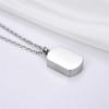 Sturdy Cremation Necklace With Concealed Compartment for Ashes and Corrosions Resistant Stainless Steel
