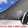 Front Pillar A Speaker / Door Loudspeaker Sound Frame Cover Trim For MG 5 MG5   Stainless Steel Accessories Interior