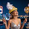 Sparkly Arabian Style Costume Accessory Indian Sultan Hat Shiny Sequins Feather Plume Cap Novelty Festive Holiday Gift for Cosplay Prince Hat Dress