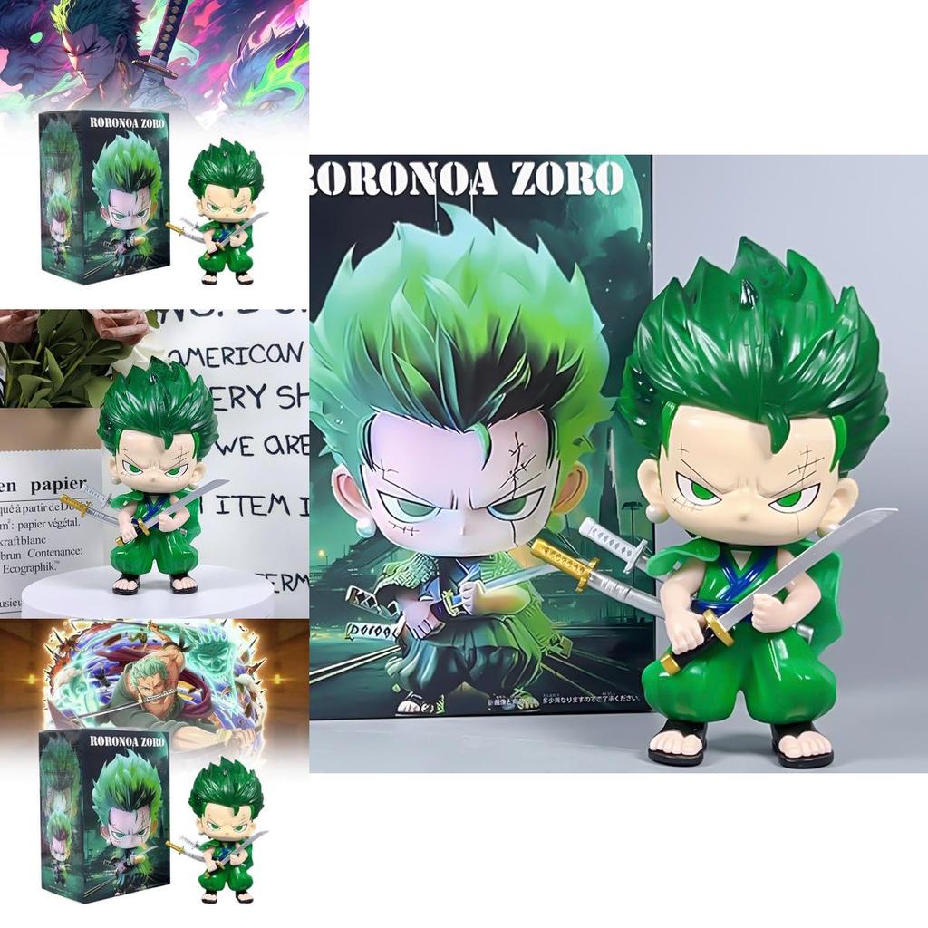 Charming Piece Zoro Gk Model Cute Anime Figure Ideal For Home And Office Decoration