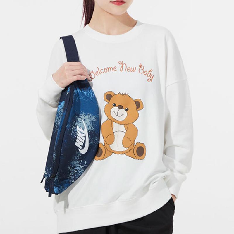 Nike Fabric Sling Bag Crossbody Bag Fanny Pack Regular Unisex Blue Casual DH9469-476