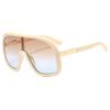 Fashion UV400 Sunglasses One-Piece Large Frame High-End Sun Protection for Women Trendy Personality