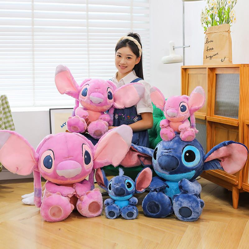 Cute Cartoon Stitch Angel Plush Doll Toy For Kids And Collectors