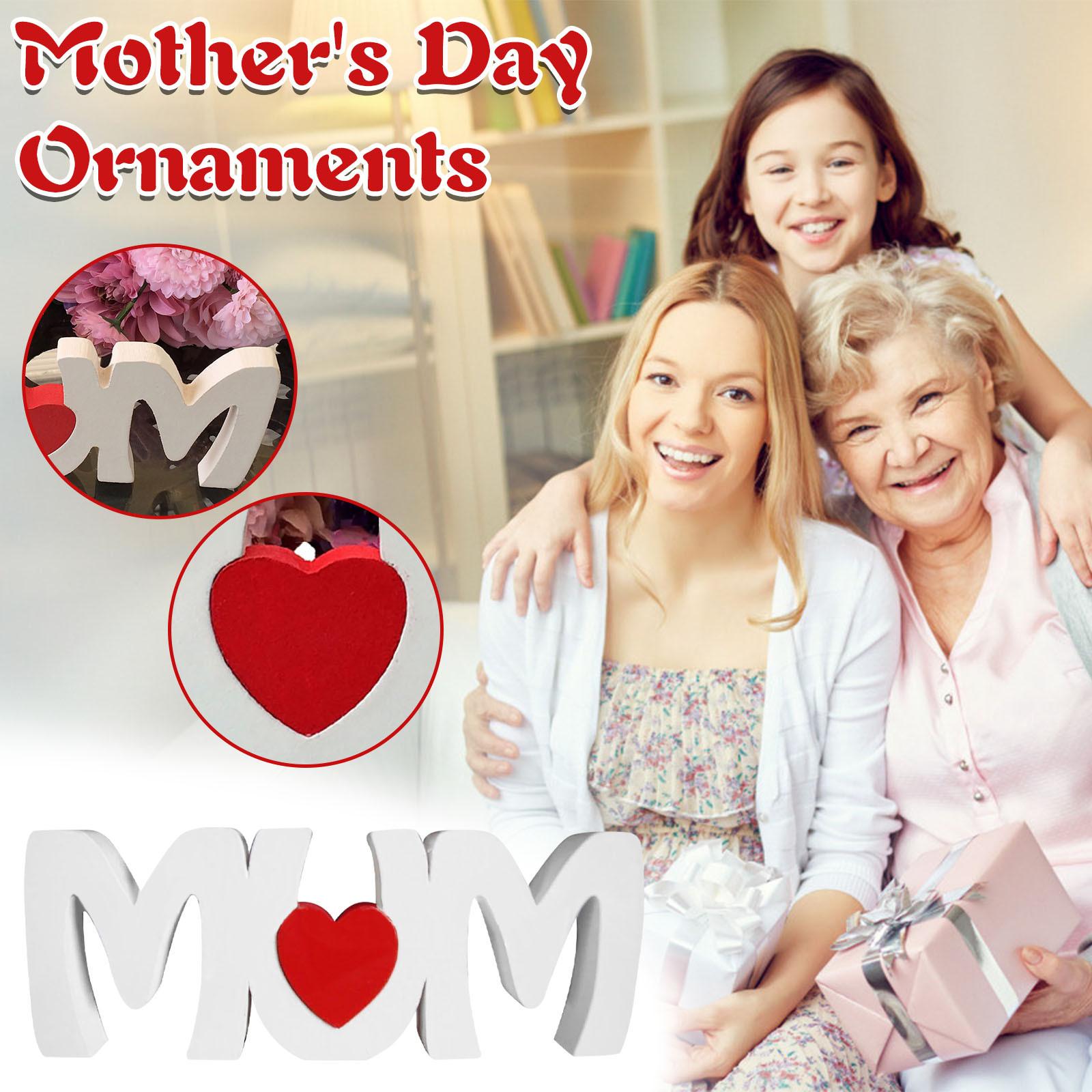 

Деревянные украшения ко Дню матери Деревянные подарочные украшения для мамы