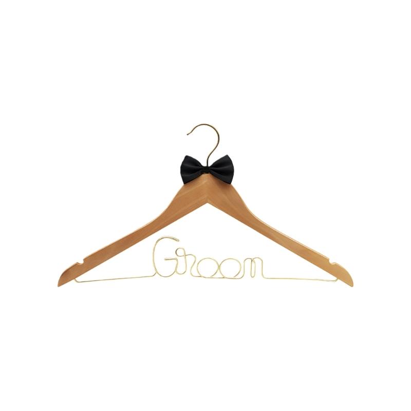 

Iron Bride Grooms Hanger Wedding Anniversary Gift Handcrafted Decorative Home Essential