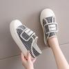 Maternity shoes spring and summer outer wear feet puffy loose soft sole white canvas shoes