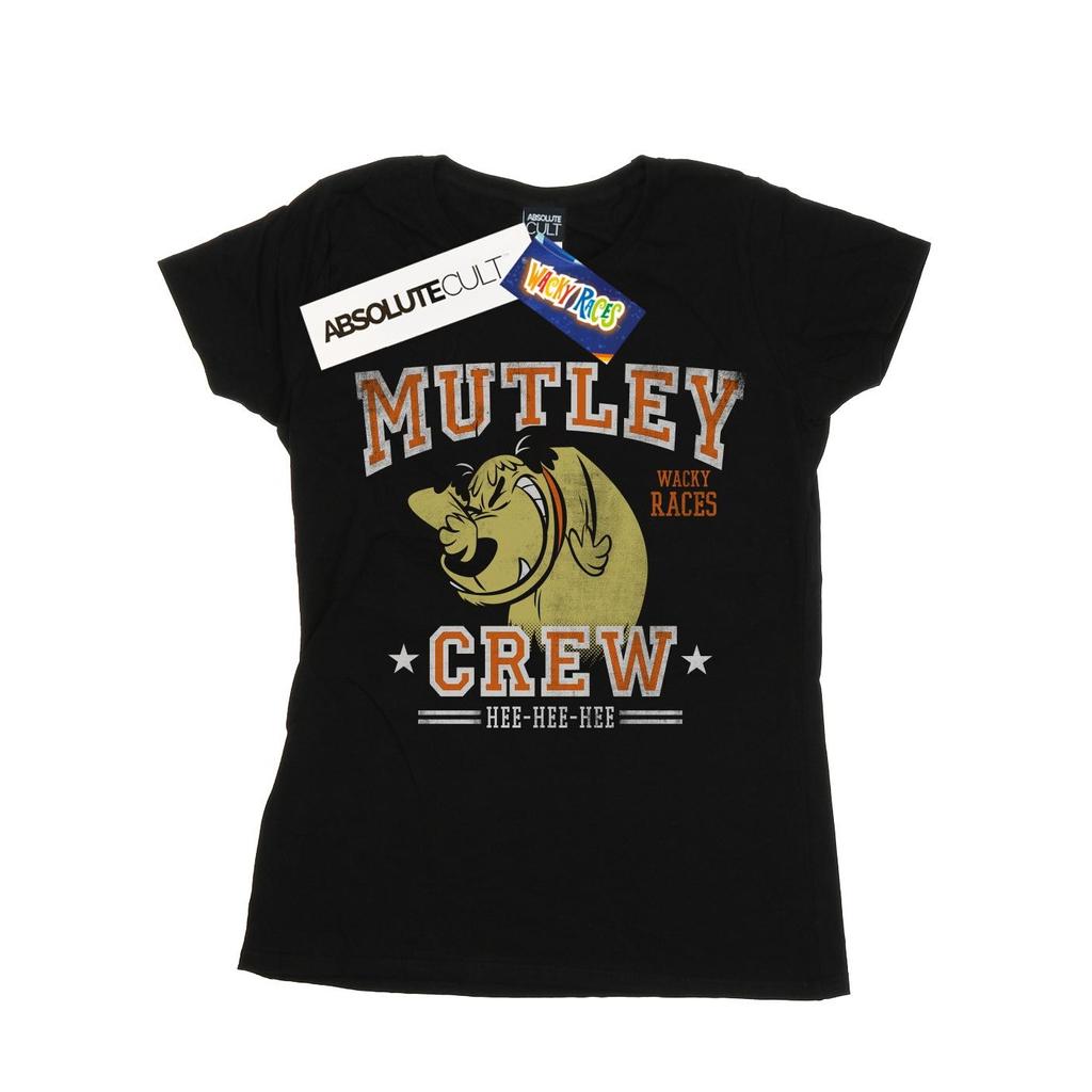 Wacky Races Womens/Ladies Mutley Crew Cotton T-Shirt