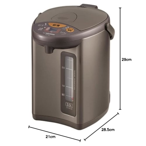 Zojirushi Electric Pot 3.0L Metallic Brown CD-WU30-TM