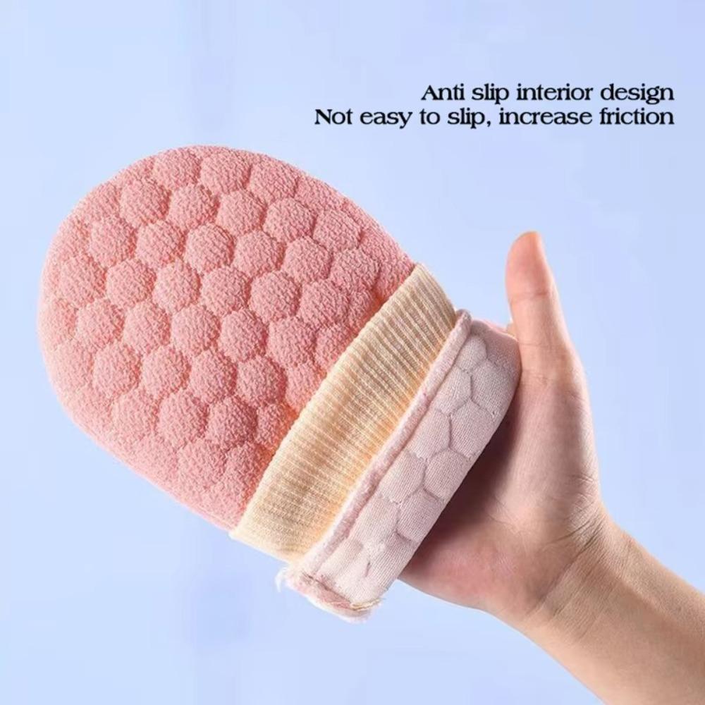 Body Washing Body Cleaning Scrub Mitt Dead Skin Removal Shower Scrub Glove  for Skin Exfoliating
