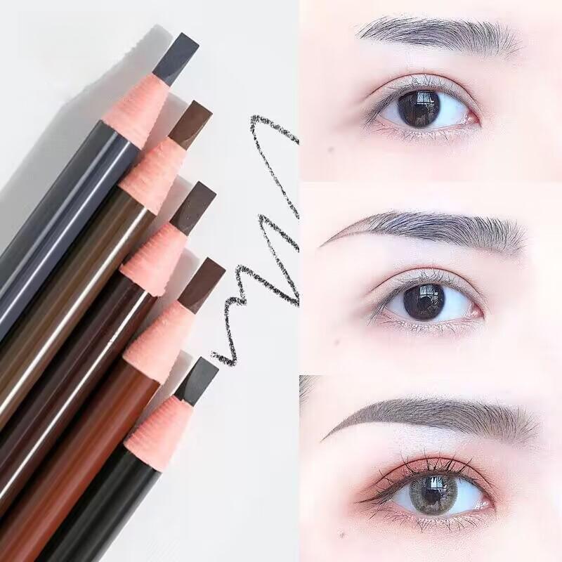 Rotating Makeup Pencil Eyebrow Artifact Beauty Makeup Eyebrow Pencil Waterproof and Sweat-proof Eyebrow Pencil
