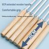 ZISIZ 304 Stainless Steel BBQ Skewers with Wooden Handles