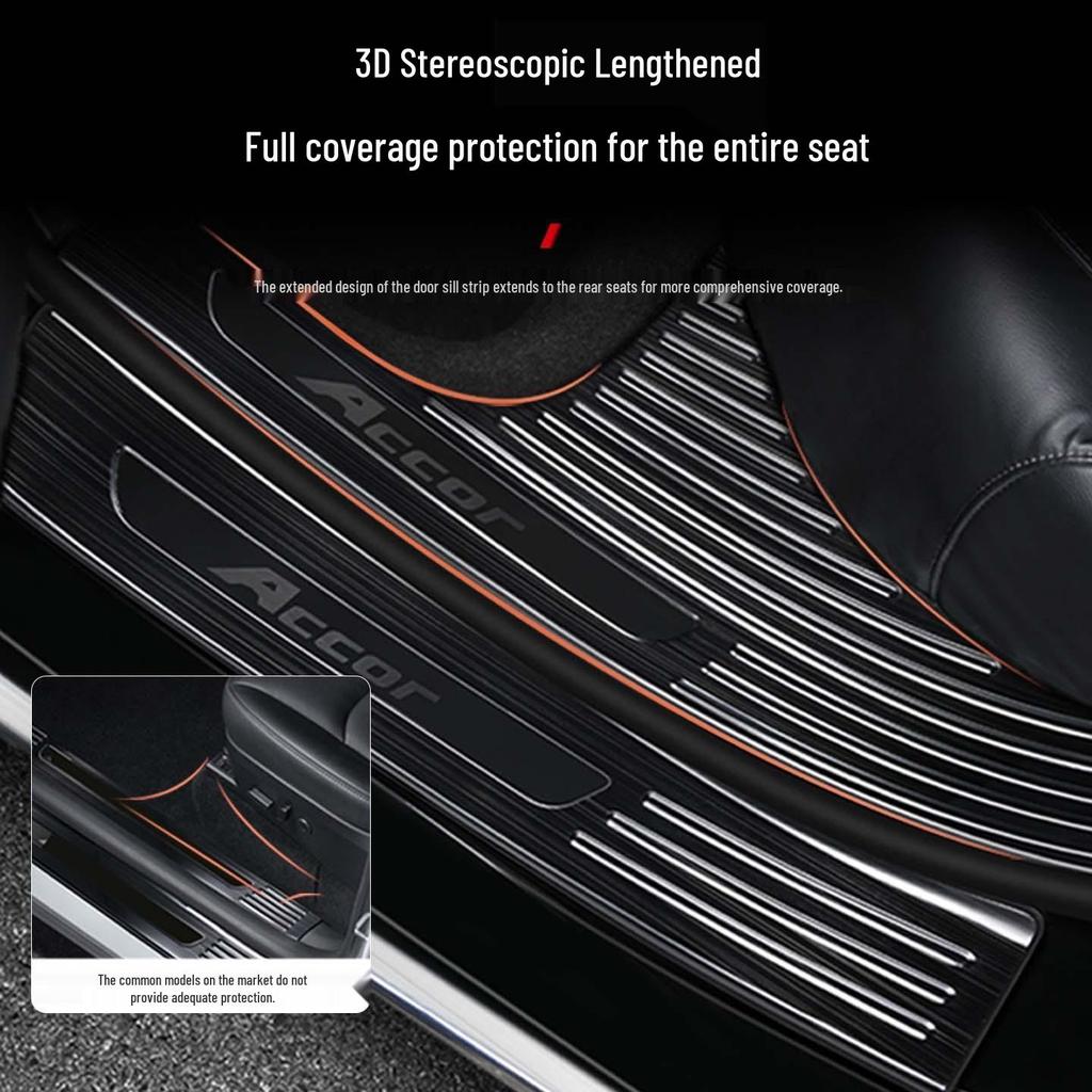 Stainless Steel Door Sill Scuff Plates for Changan Deep Blue S05-S09, L06-L07, SL03 Models