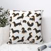 Dachshund Throw Pillow Cover Cushions for Sofa Gift for Animal Dog Lover 4545cm Cushion Covers