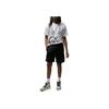 Jordan T-Shirt mit Grafikdruck, Rundhalsausschnitt, kurze Ärmel, Herren-Tops, Weiß FN6026-100