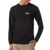 Vans Comfortable Soft Breathable Long Sleeve T-Shirt Unisex Tops Black VN0A49U1BLK