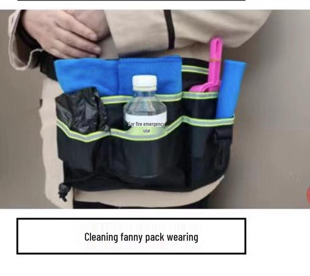 Garden and Work Tool Waist Bag | Multi-Purpose Bag for Cleaners, Restaurant Servers, and Cashiers