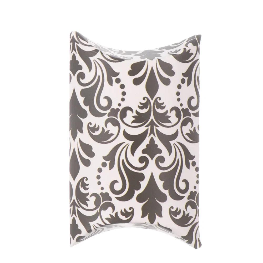 10pcs Hot Sell  Packaging Wedding  Kraft Paper Bag Present Pouch Mini Candy Box  Shape Box