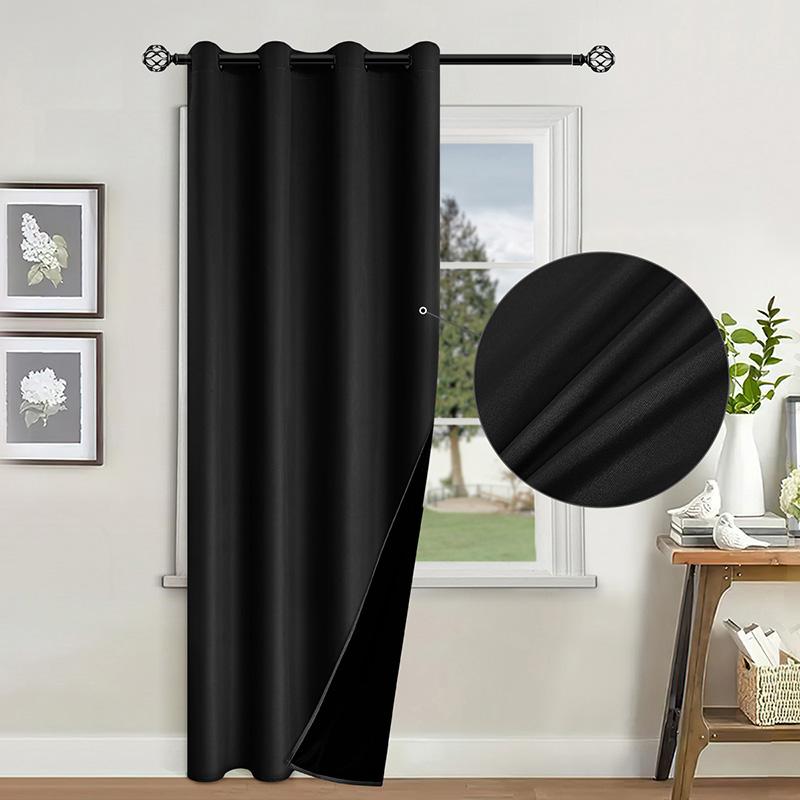 

Blackout Curtains Blinds Sunshade Curtains Summer Window Curtains Living Room Privacy Curtains Home Decor 100x130cm&1 panel