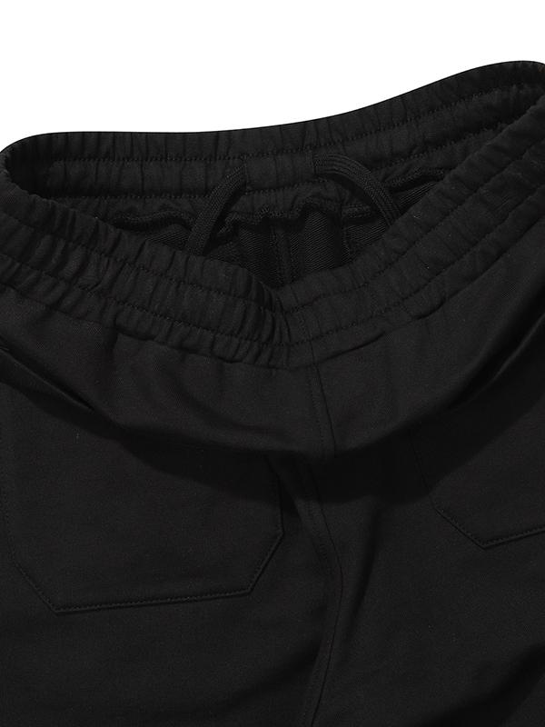BBC EARTH W Wrinkle Bootcut Pants_Black