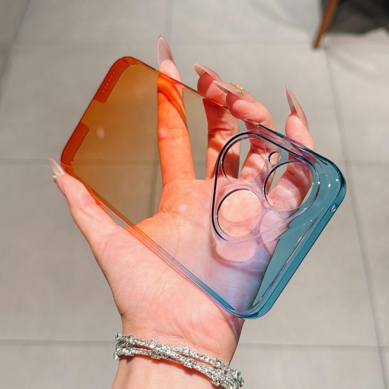 Original Ultra Thin PC Colorful Transparent Case For Huawei Pura 90 Pro Max Pura 80 70 Pro Hard HD Clear Armor Gradient Cover