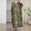 New Floral Vacation Style Travel V-Neck Vintage Dresses