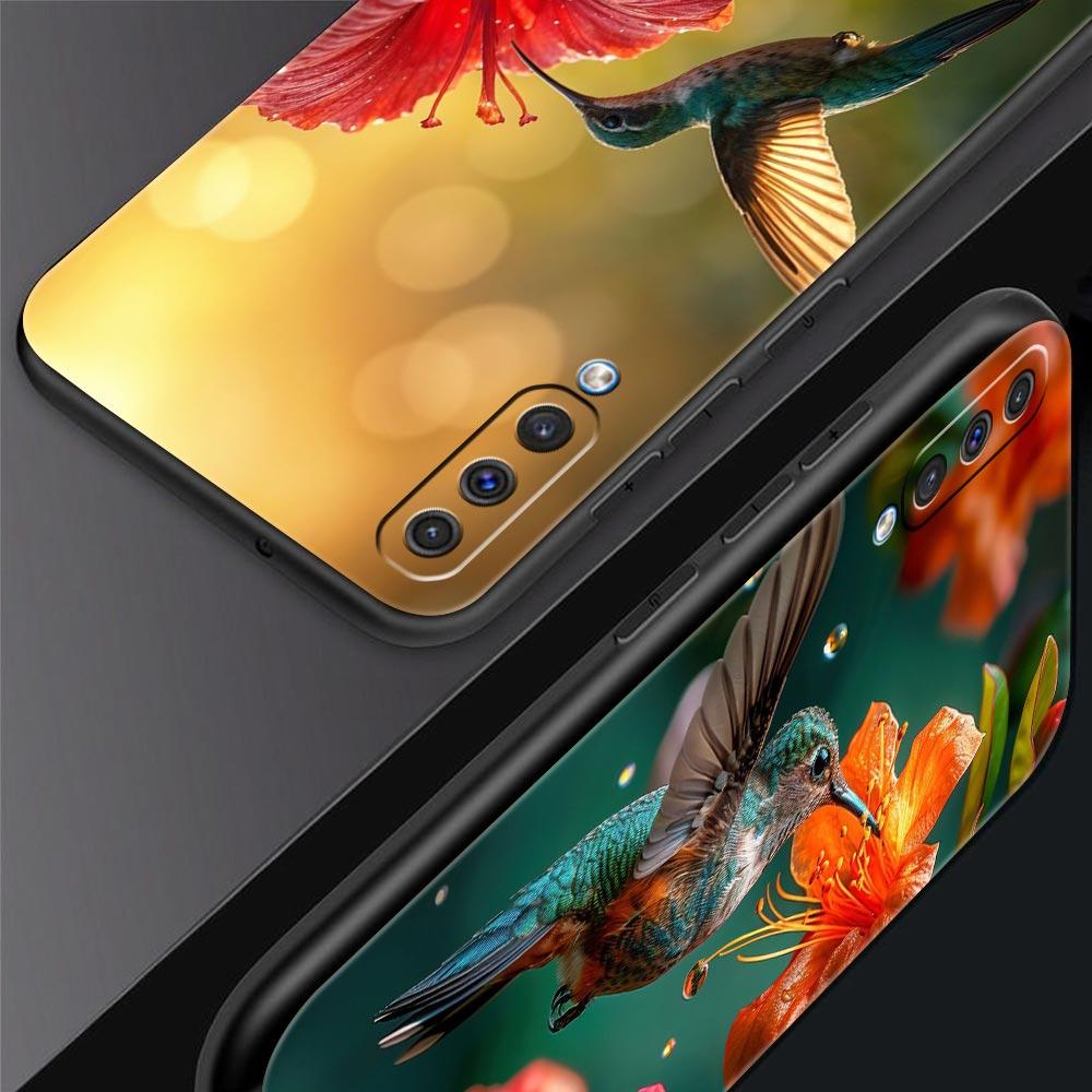 Hummingbird Phone Case For Samsung Galaxy A56 A36 A26 A34 A17 A16 A06 A14 A12 A54 A72 A70 A30 A24 A22 A20e A52 A50 A40 A32 Cover
