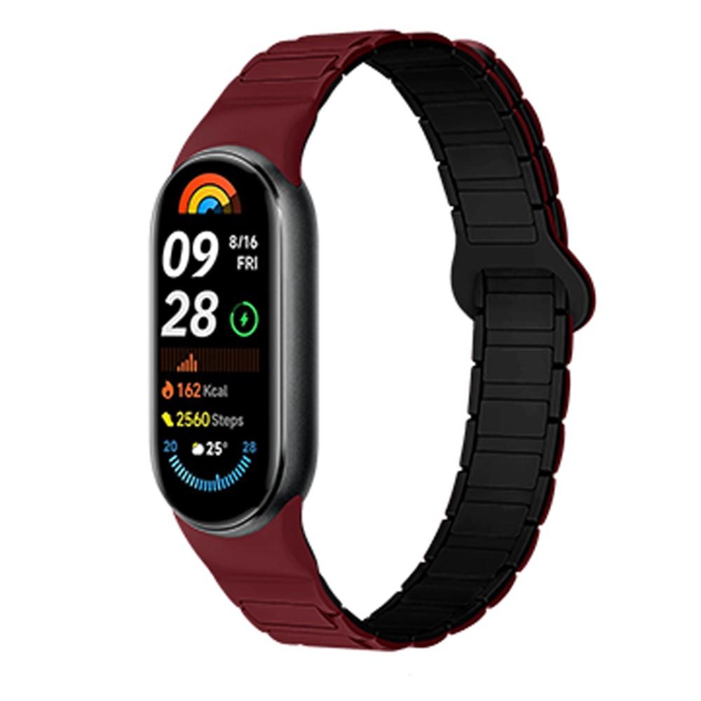 Silicone Strap For Xiaomi Mi Band 10 9 8 Wristband Accessories Magnetic Bracelet Belt Pulseira Correa Xiaomi Smart Band 8 9 10