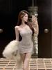 2025 Sequin Strapless Mini Dress - Fashionable & Sexy European-American Style