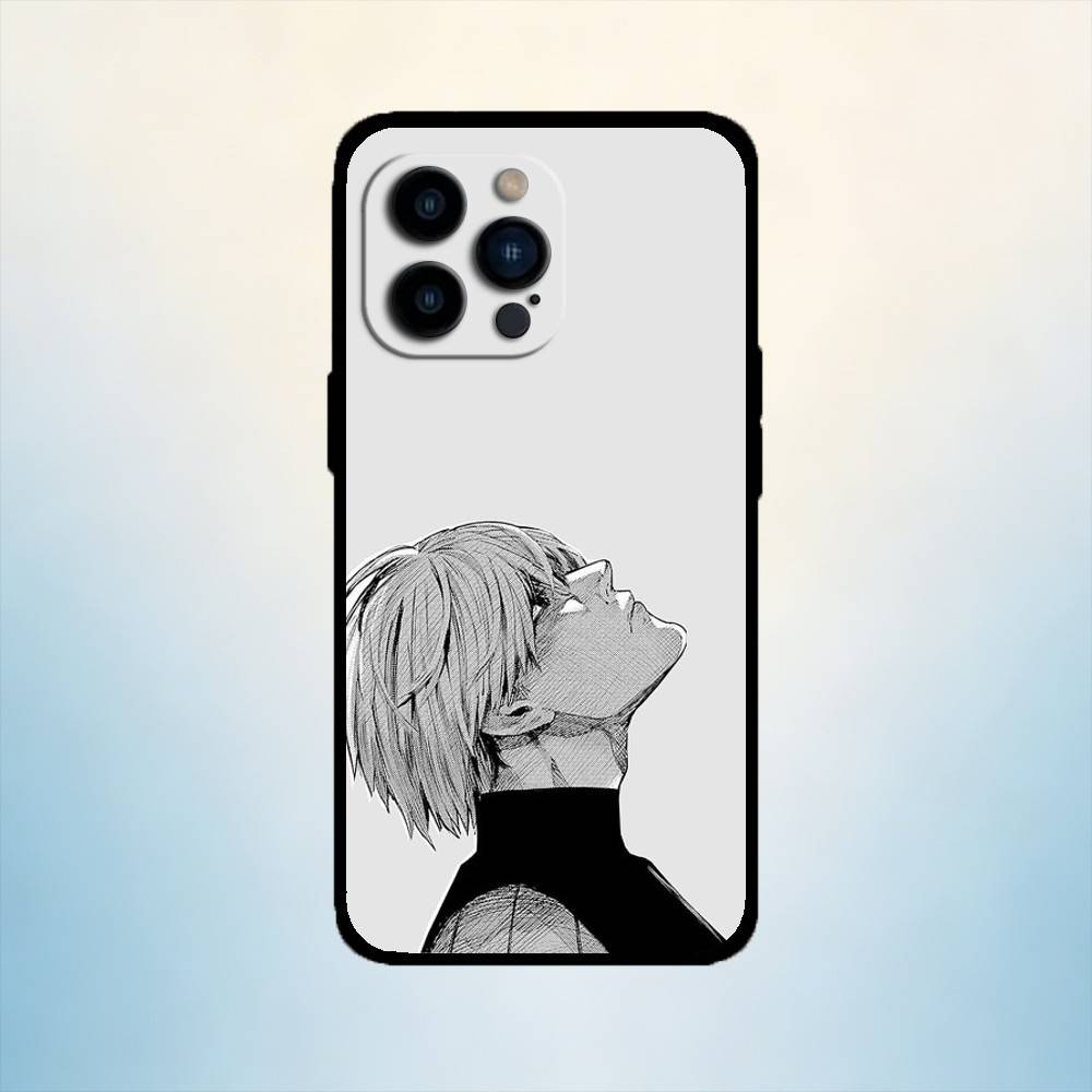 

Чехол для телефона AAA Tokyo Ghoul Kaneki Ken для iPhone 17,16,15,14,13,12,11 Plus,Pro Max,XS, Мягкий силиконовый черный чехол iPhone16