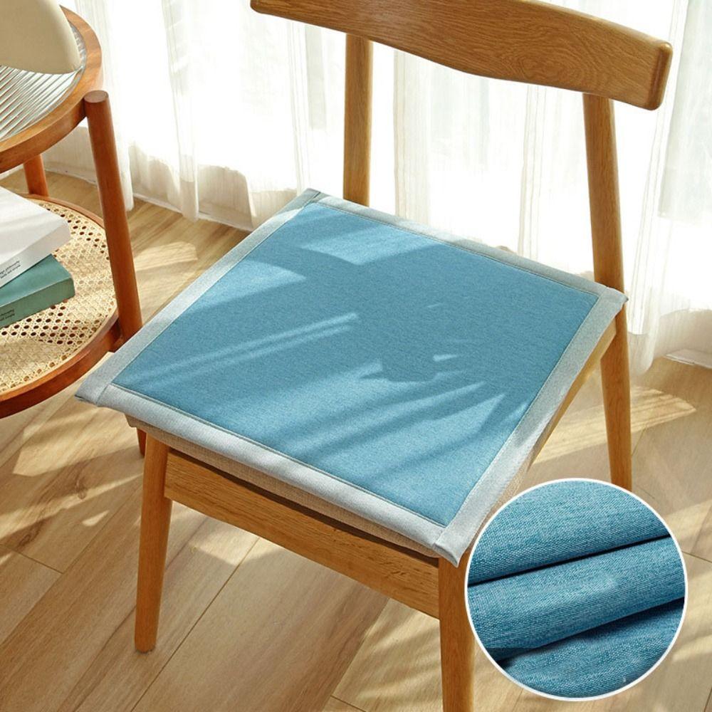 New Sponges Chair Pad Square Cool Dining Chair Cushion Summer Cushion