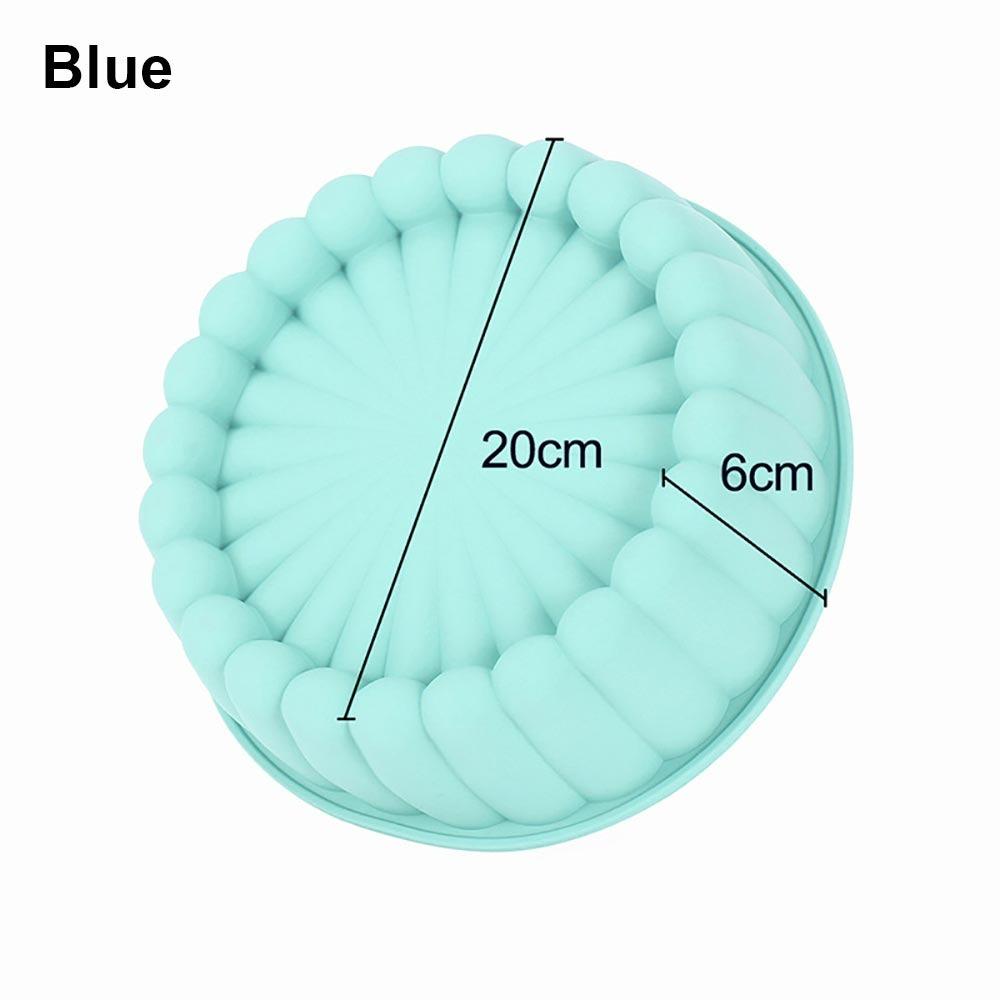 1 шт. Прочная антипригарная форма для кекса Шарлотт, круглая 20 см, форма для выпечки, силиконовая форма для торта, для тарта, пирога