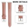 Leather Replacement Strap Sophisticated Leather Watch Band Stylish Leather Wristband Smartwatch Strap for Watch Fit3