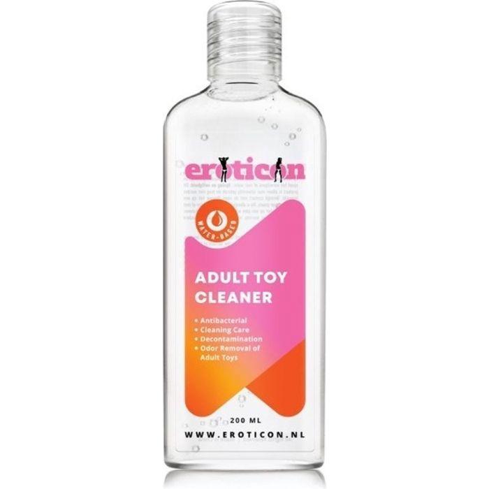 Nettoyant antibactérien - Eroticon - 200 ml - Désinfecte - Neutralise les odeurs - Sûr pour le corps